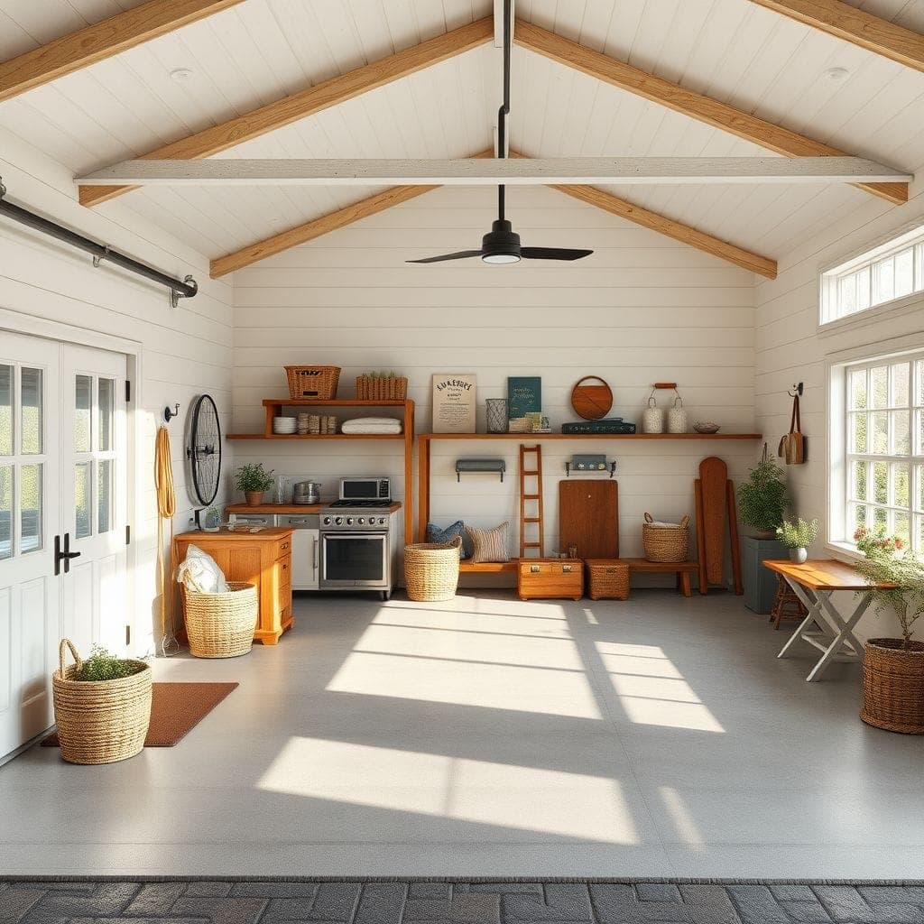 Farmhouse Garage design example 1