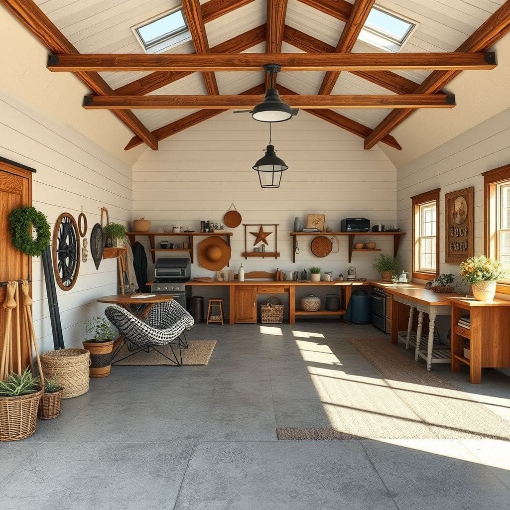 Farmhouse Garage design example 3