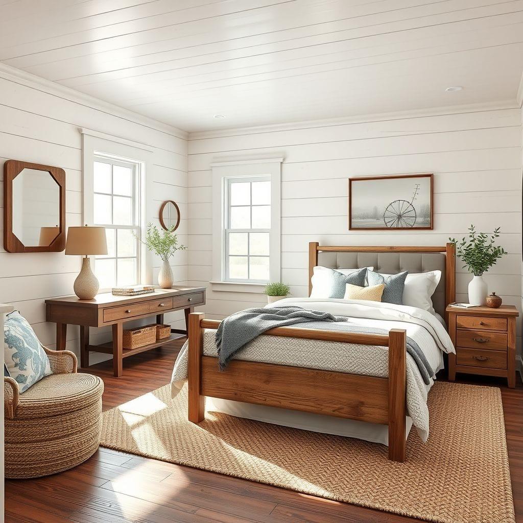 Farmhouse Guest Room design example 1