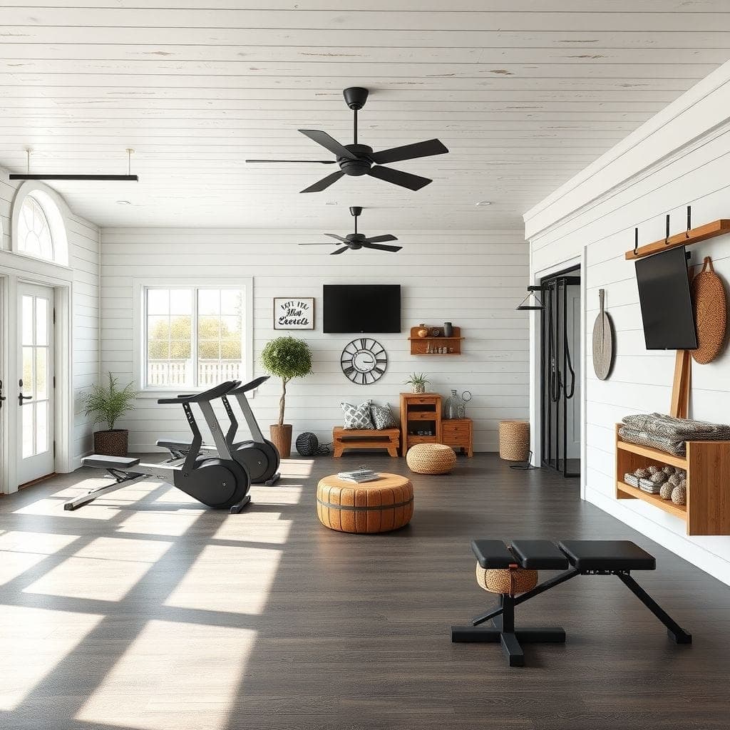 Farmhouse Gym design example 2