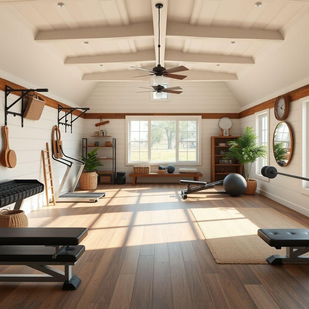 Farmhouse Gym design example 3