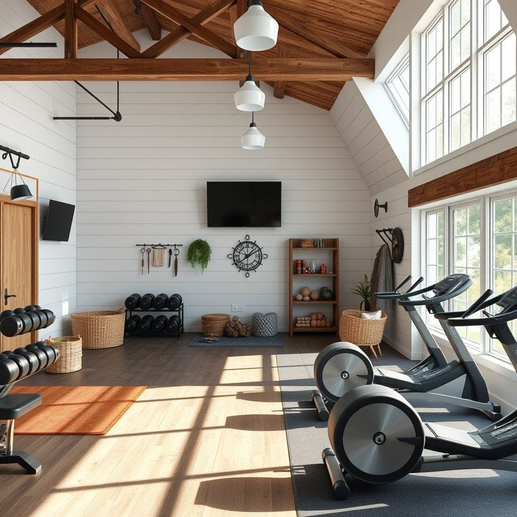 Farmhouse Gym design example 4