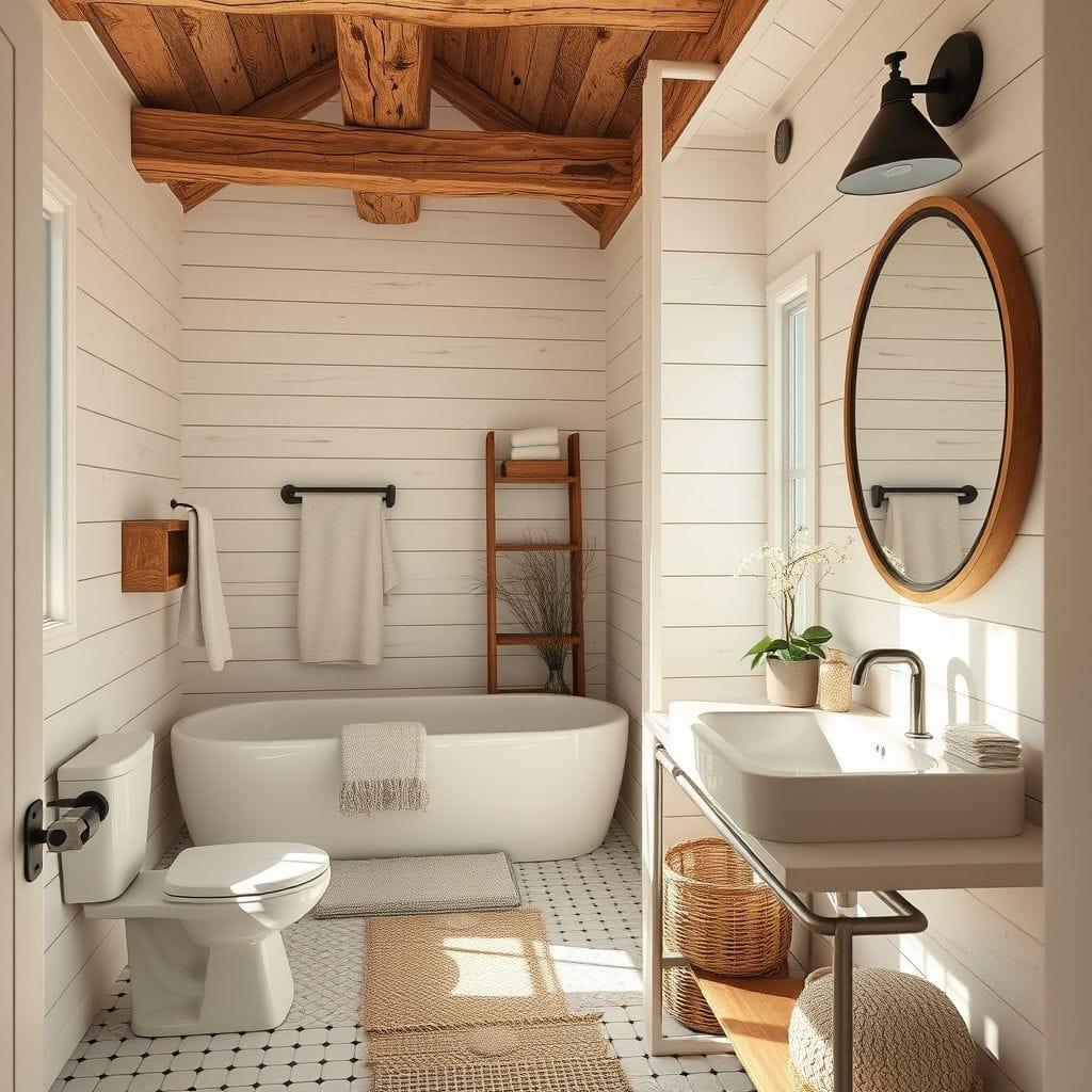 Farmhouse Hotel Bathroom design example 3