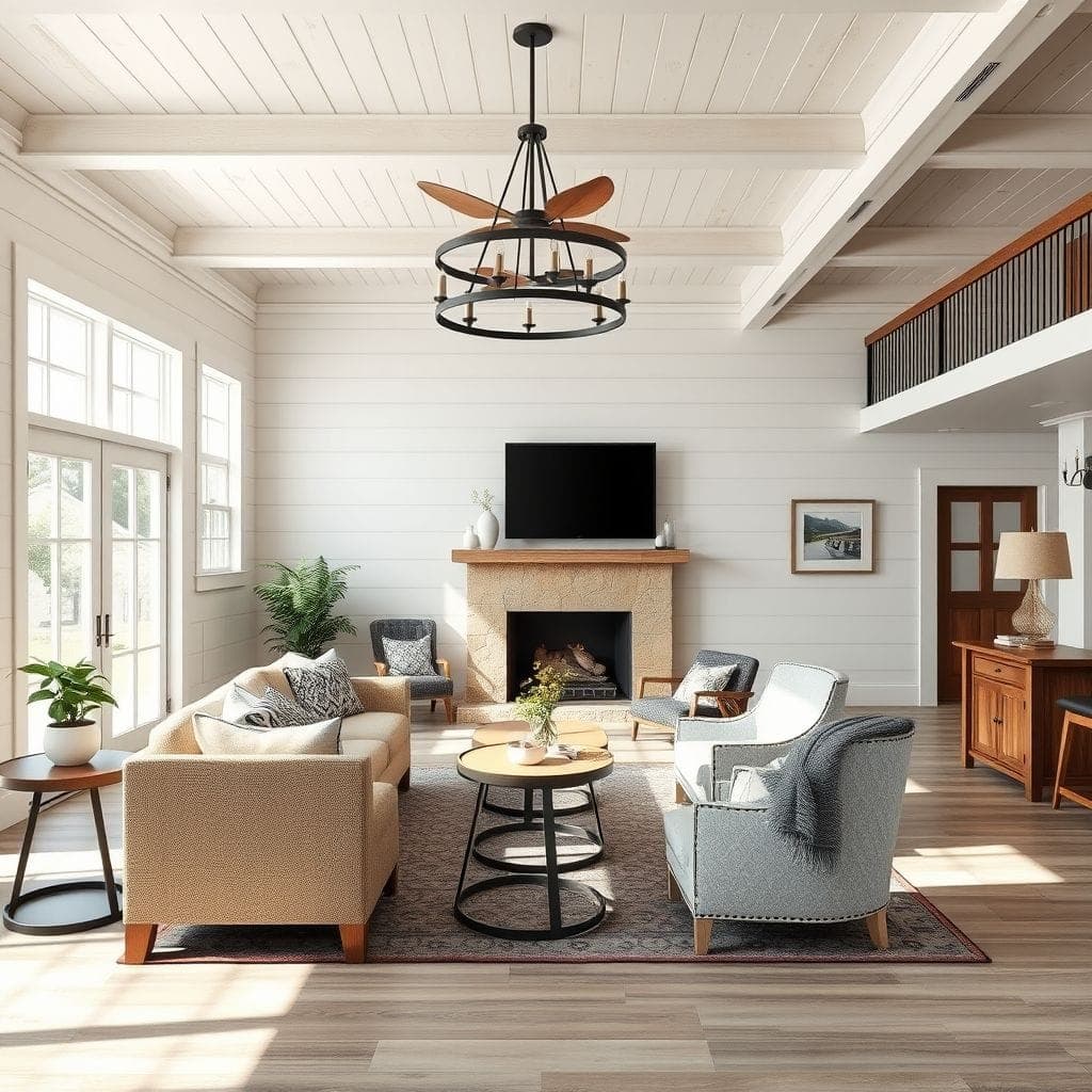 Farmhouse Hotel Lobby design example 2