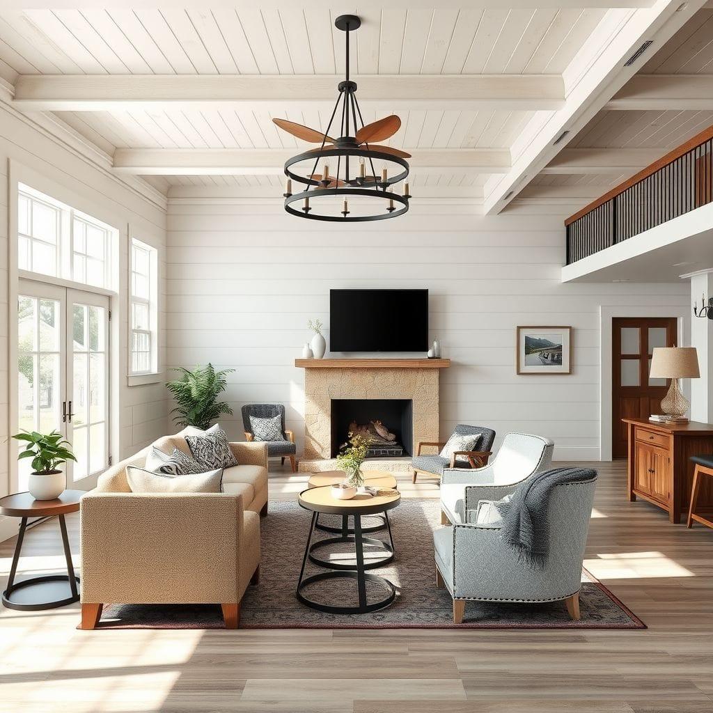 Farmhouse Hotel Lobby design example 2