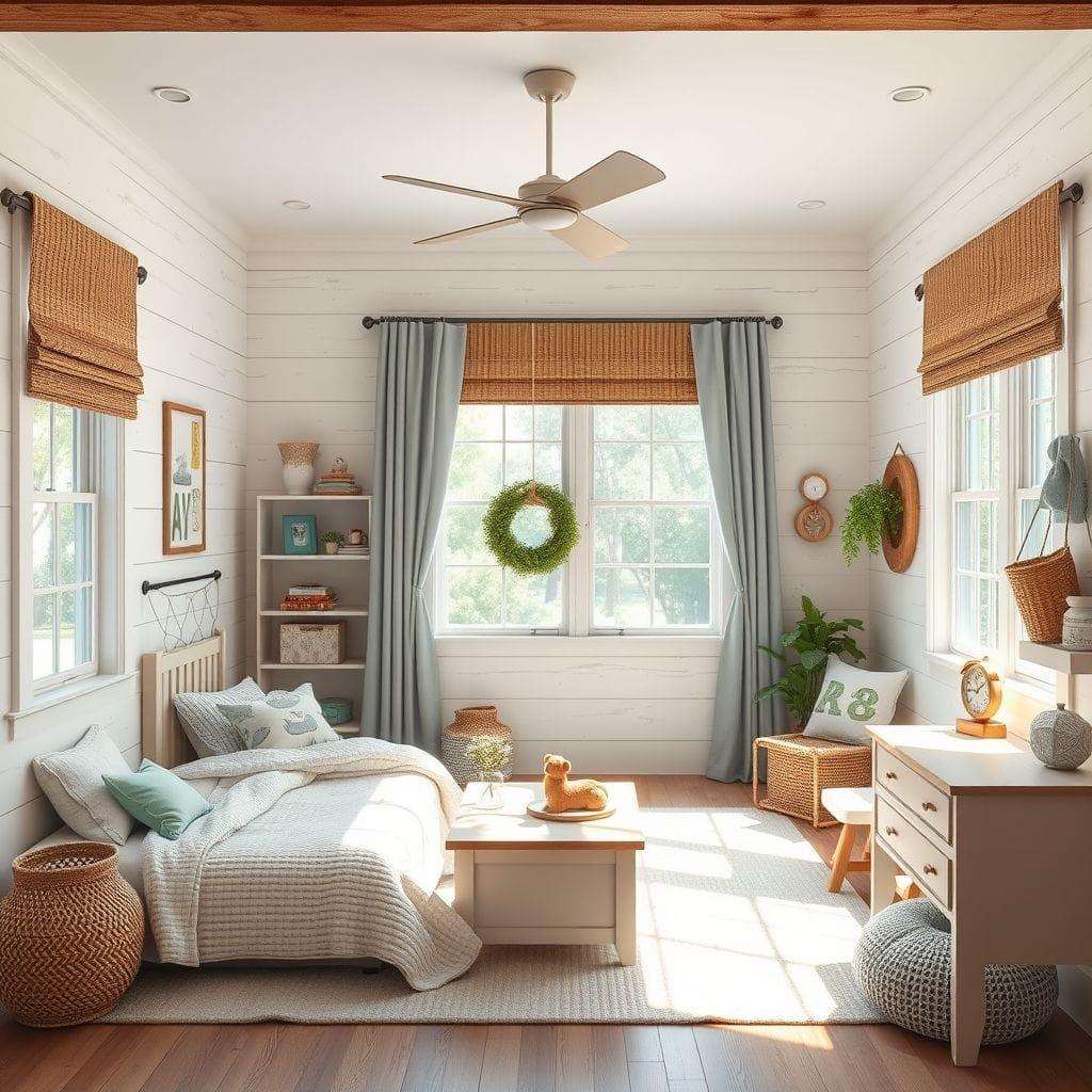 Farmhouse Kids Room design example 2