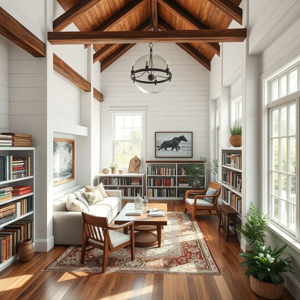 Farmhouse Library design example 3