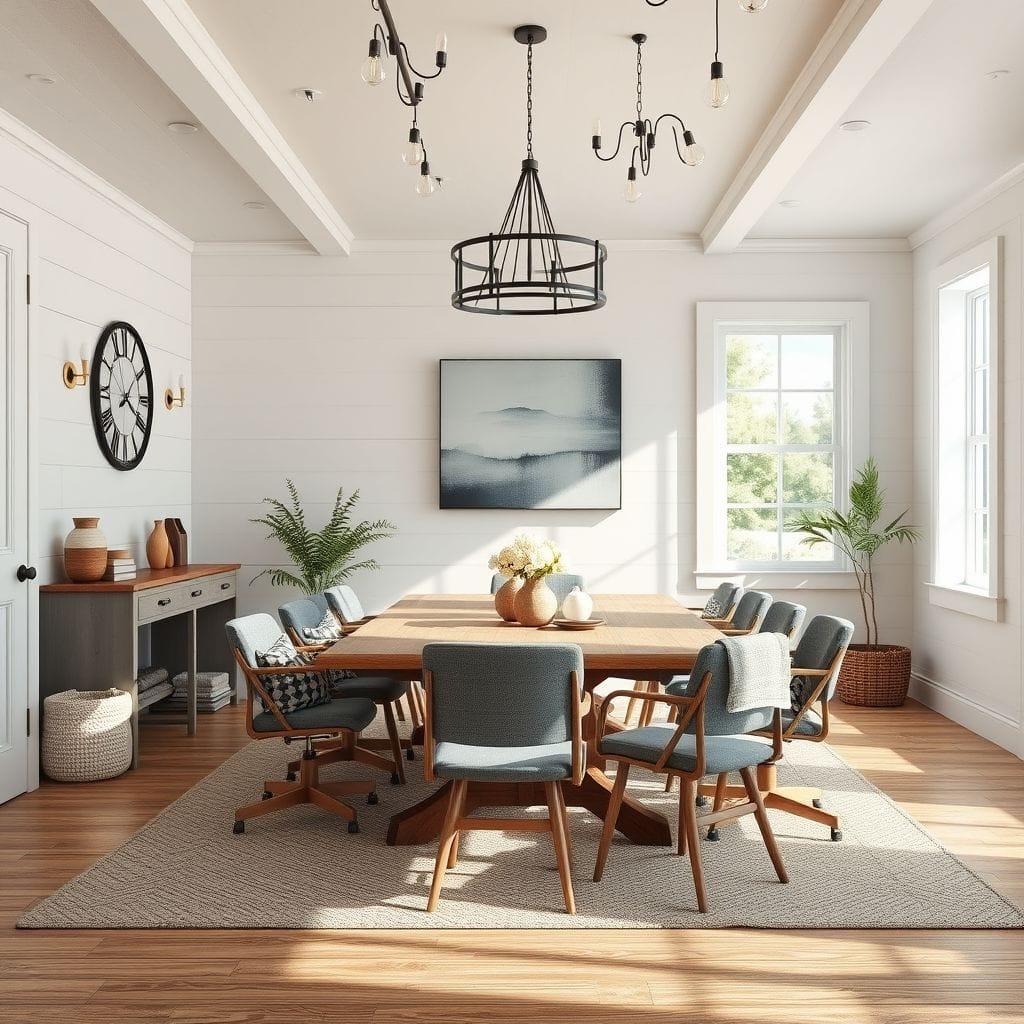 Farmhouse Meeting Room design example 1