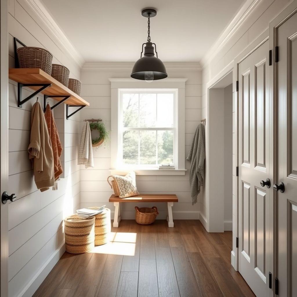 Farmhouse Mudroom design example 2