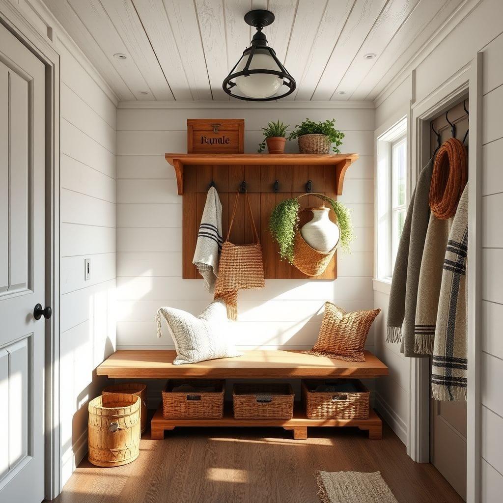 Farmhouse Mudroom design example 3
