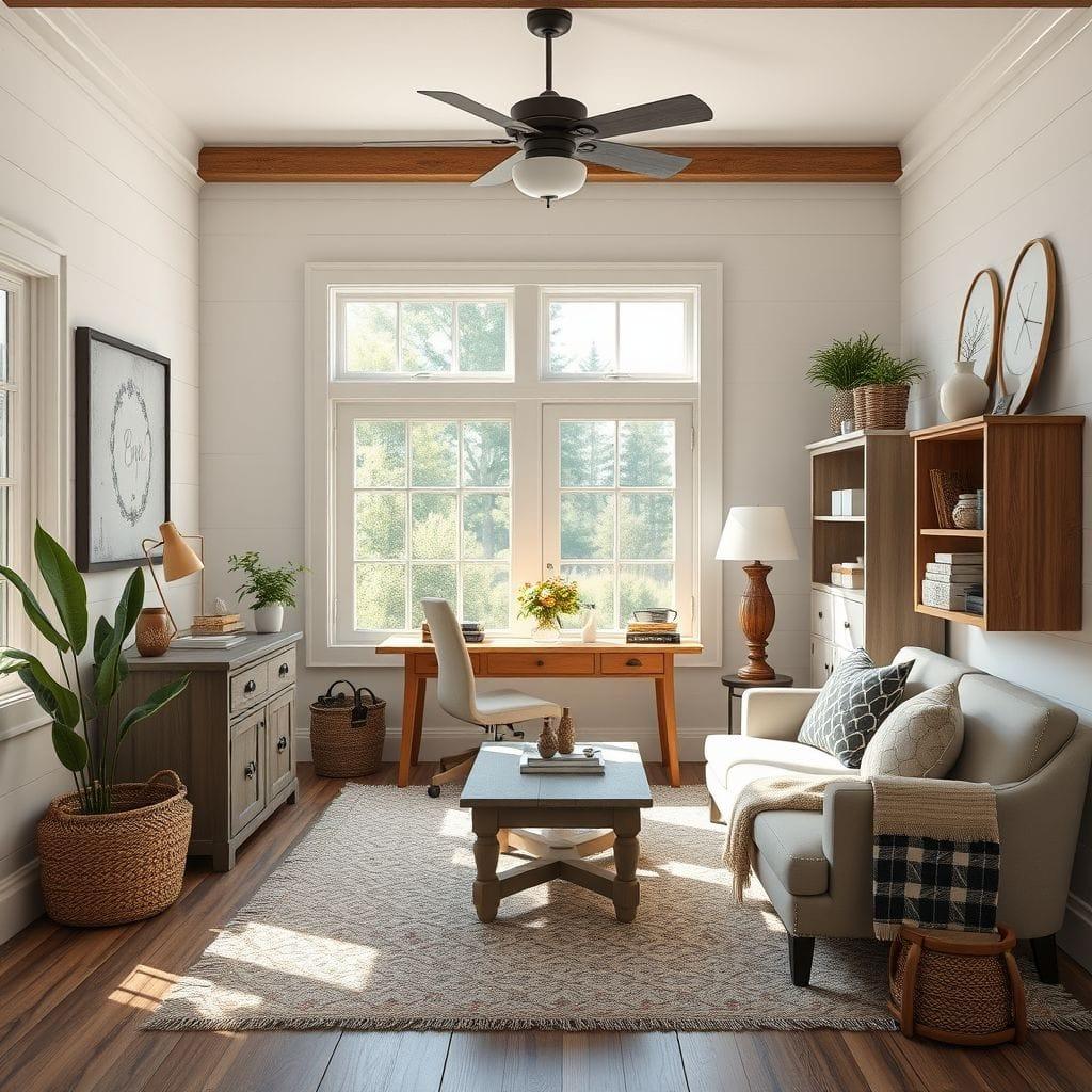 Farmhouse Office design example 1