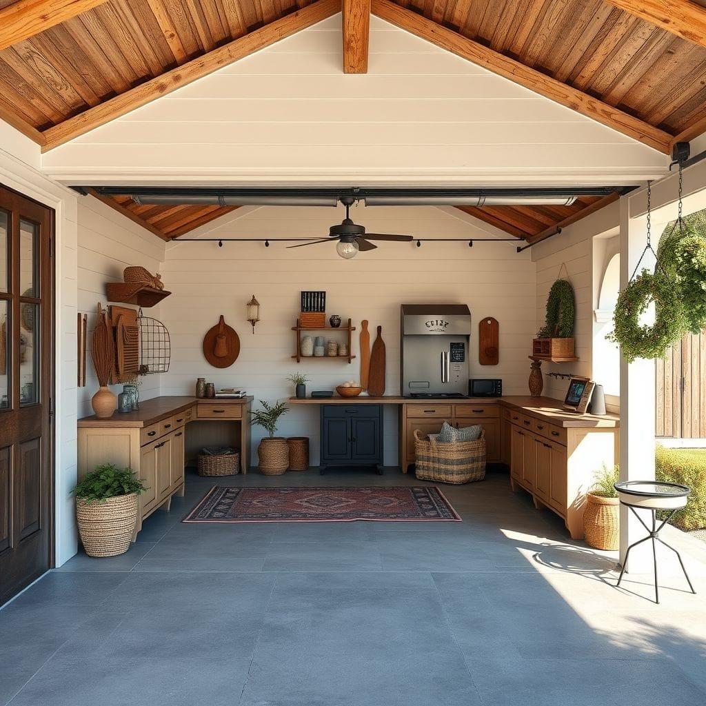 Farmhouse Outdoor Garage design example 3