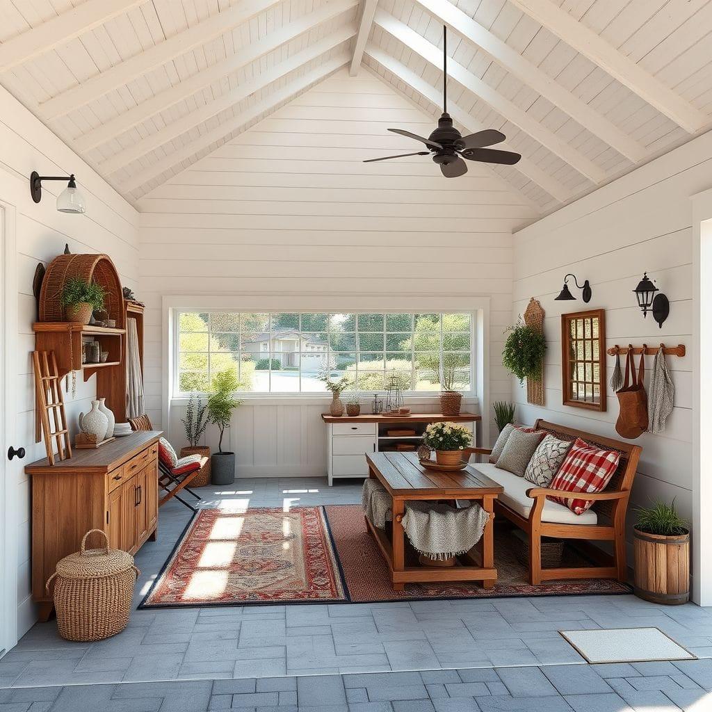 Farmhouse Outdoor Garage design example 4