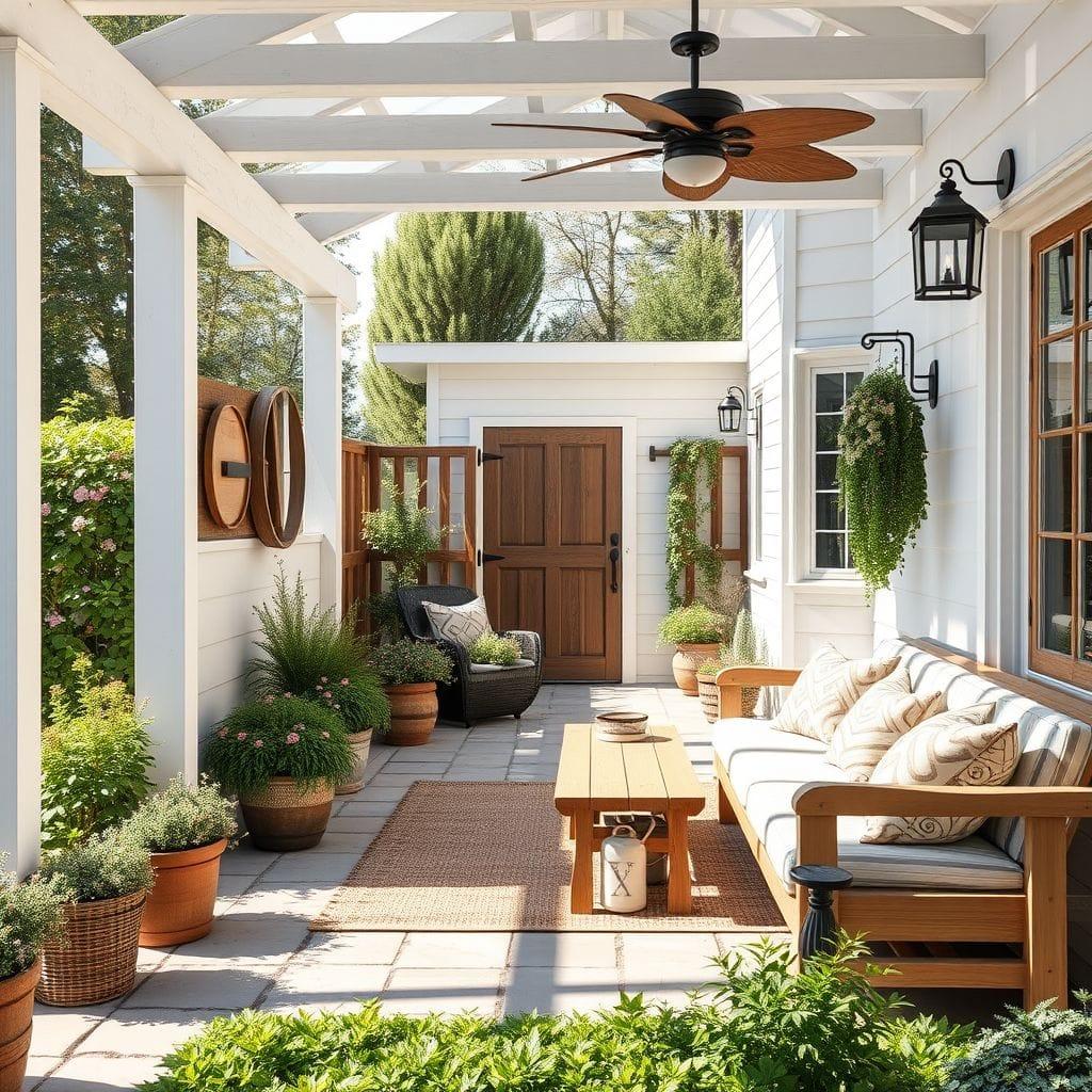 Farmhouse Outdoor Garden design example 2