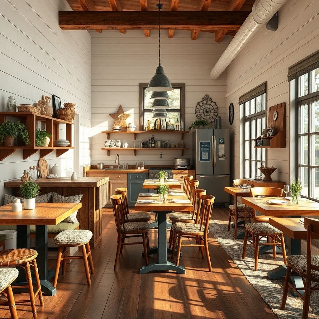 Farmhouse Restaurant design example 1