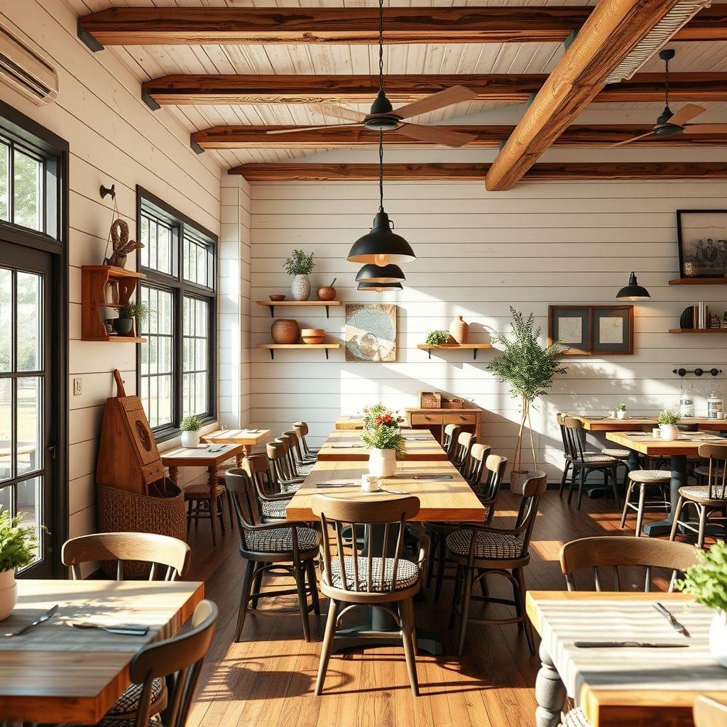 Farmhouse Restaurant design example 3