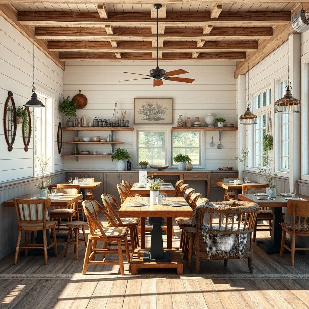 Farmhouse Restaurant design example 4