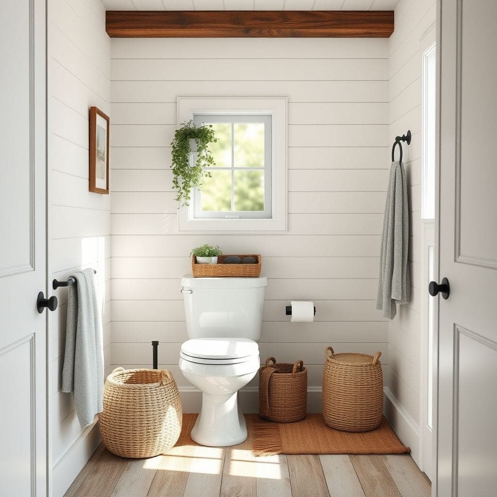 Farmhouse Toilet design example 1