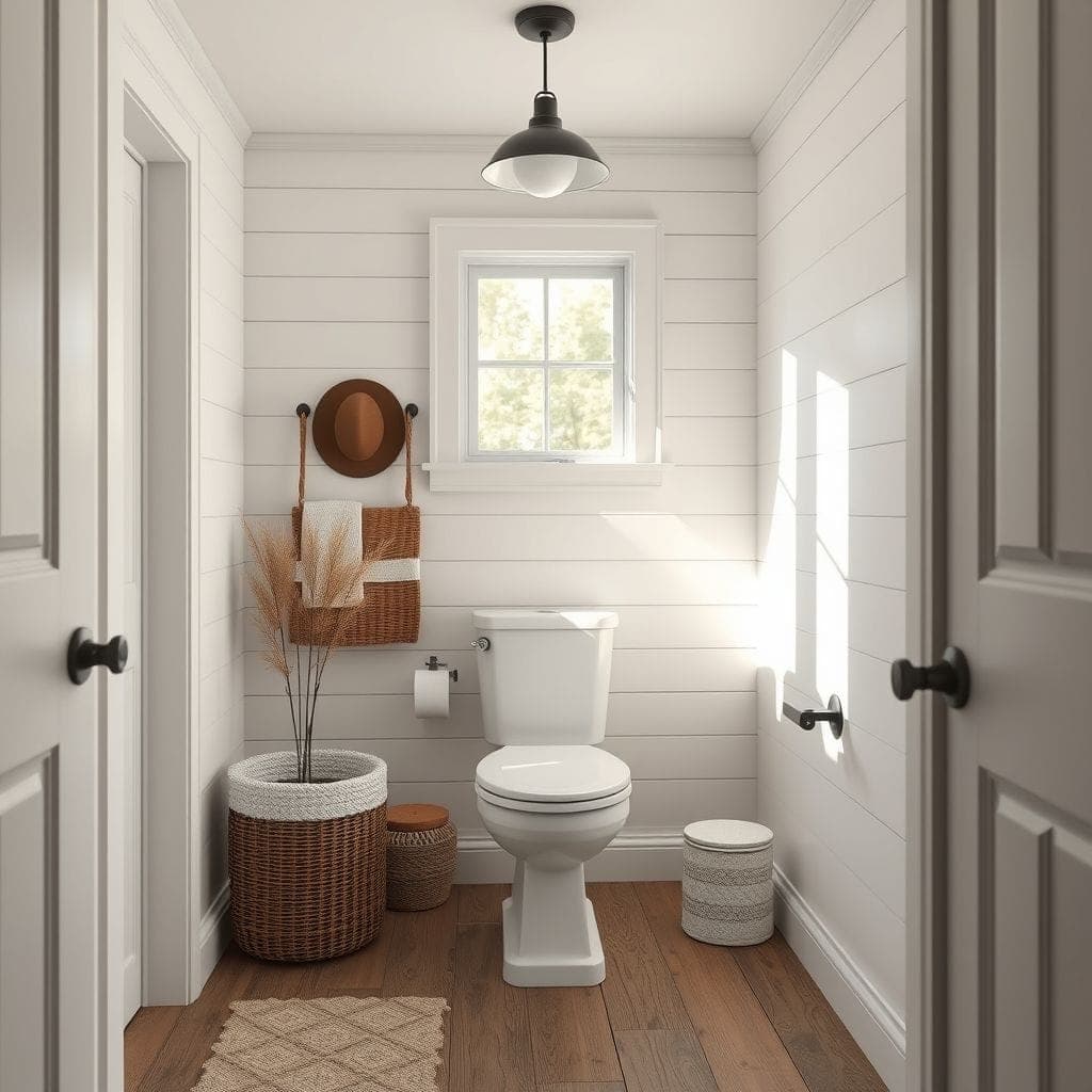 Farmhouse Toilet design example 2