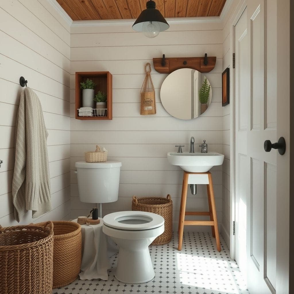 Farmhouse Toilet design example 3