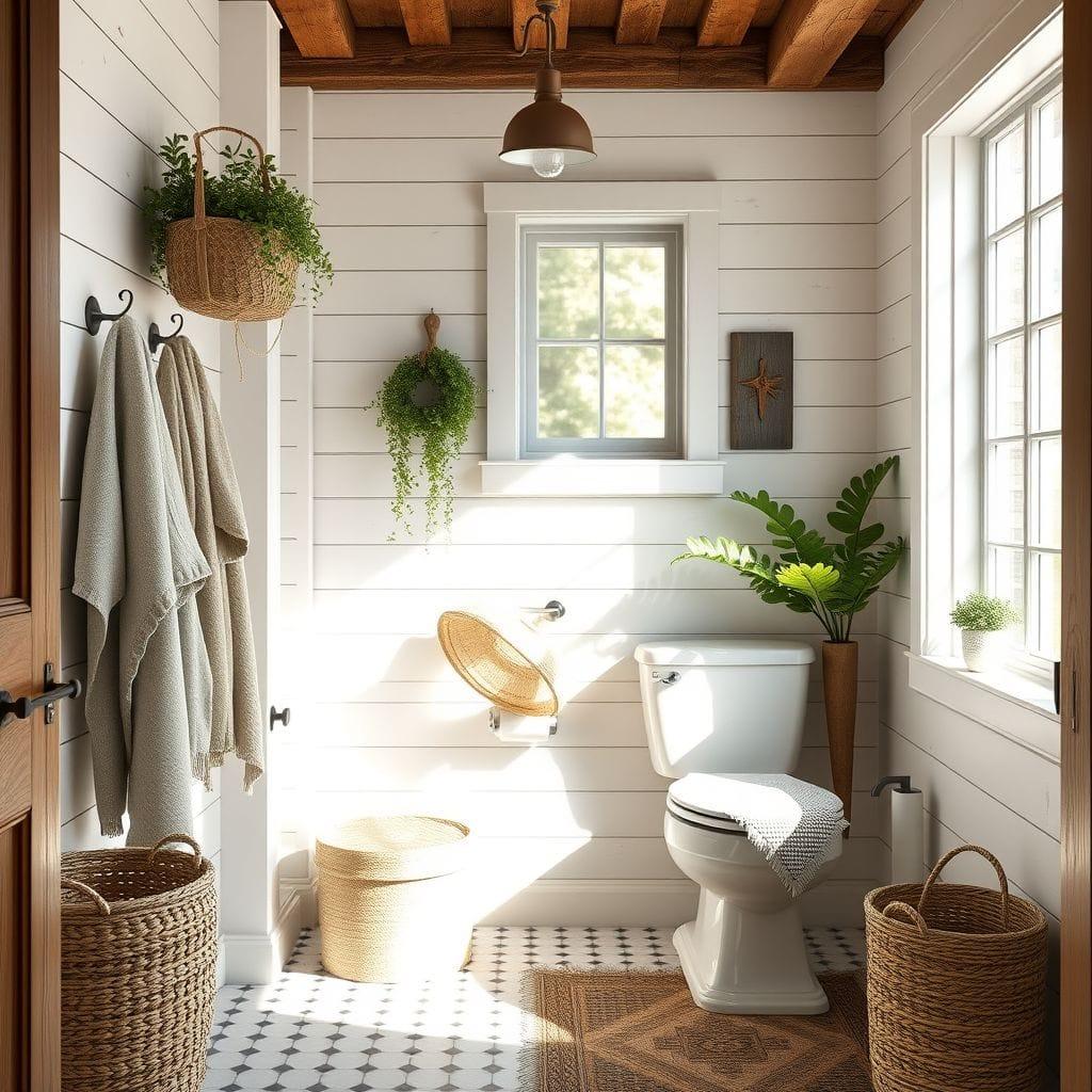Farmhouse Toilet design example 4