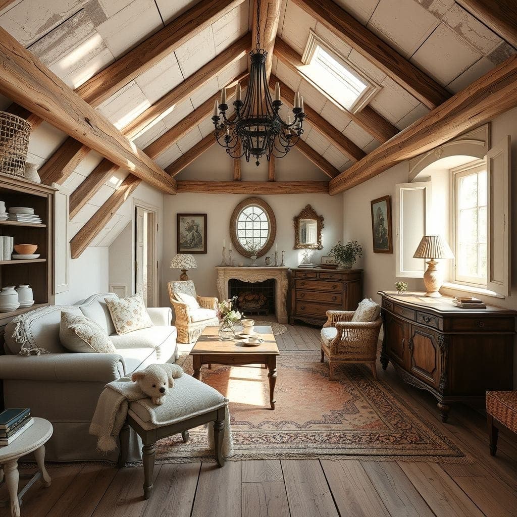 French Country Attic design example 3