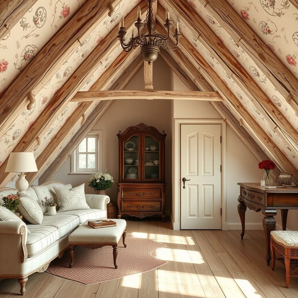 French Country Attic design example 4