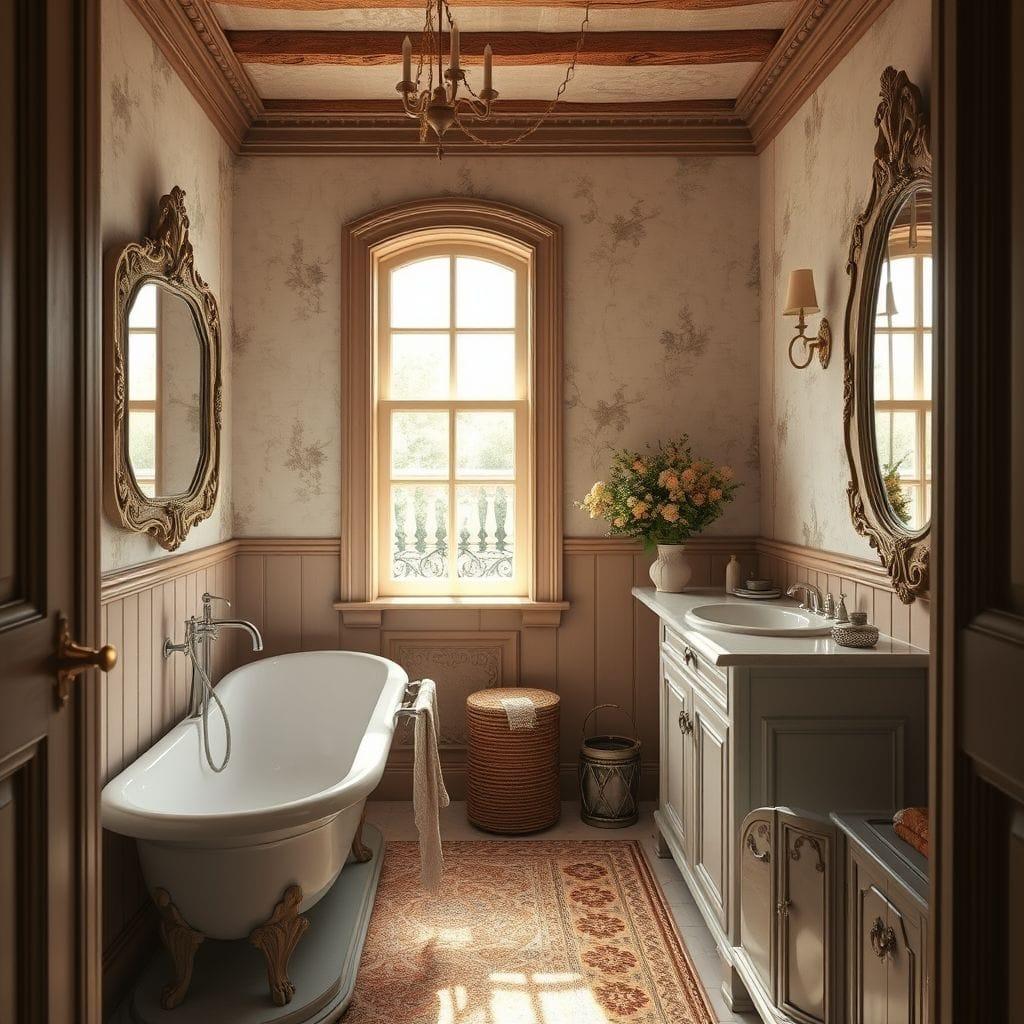 French Country Bathroom design example 1