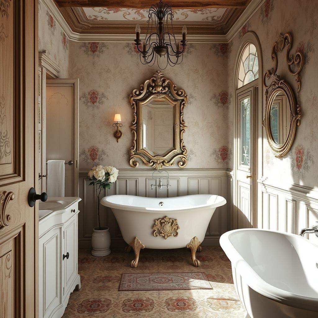 French Country Bathroom design example 3