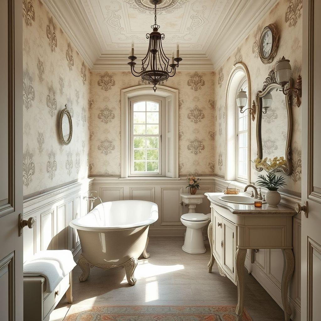 French Country Bathroom design example 4