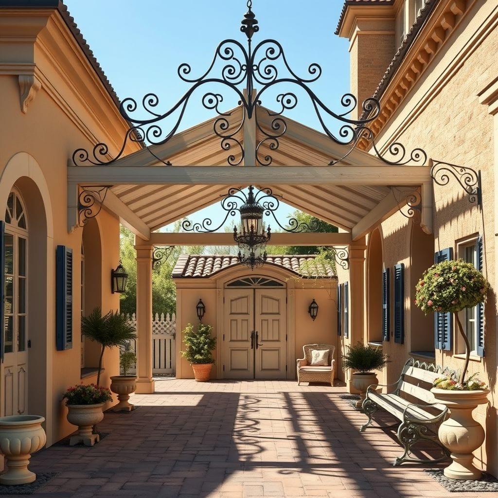 French Country Carport design example 2