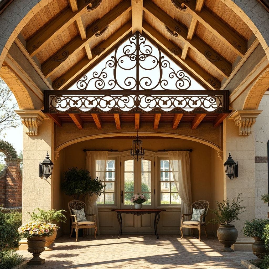 French Country Carport design example 4
