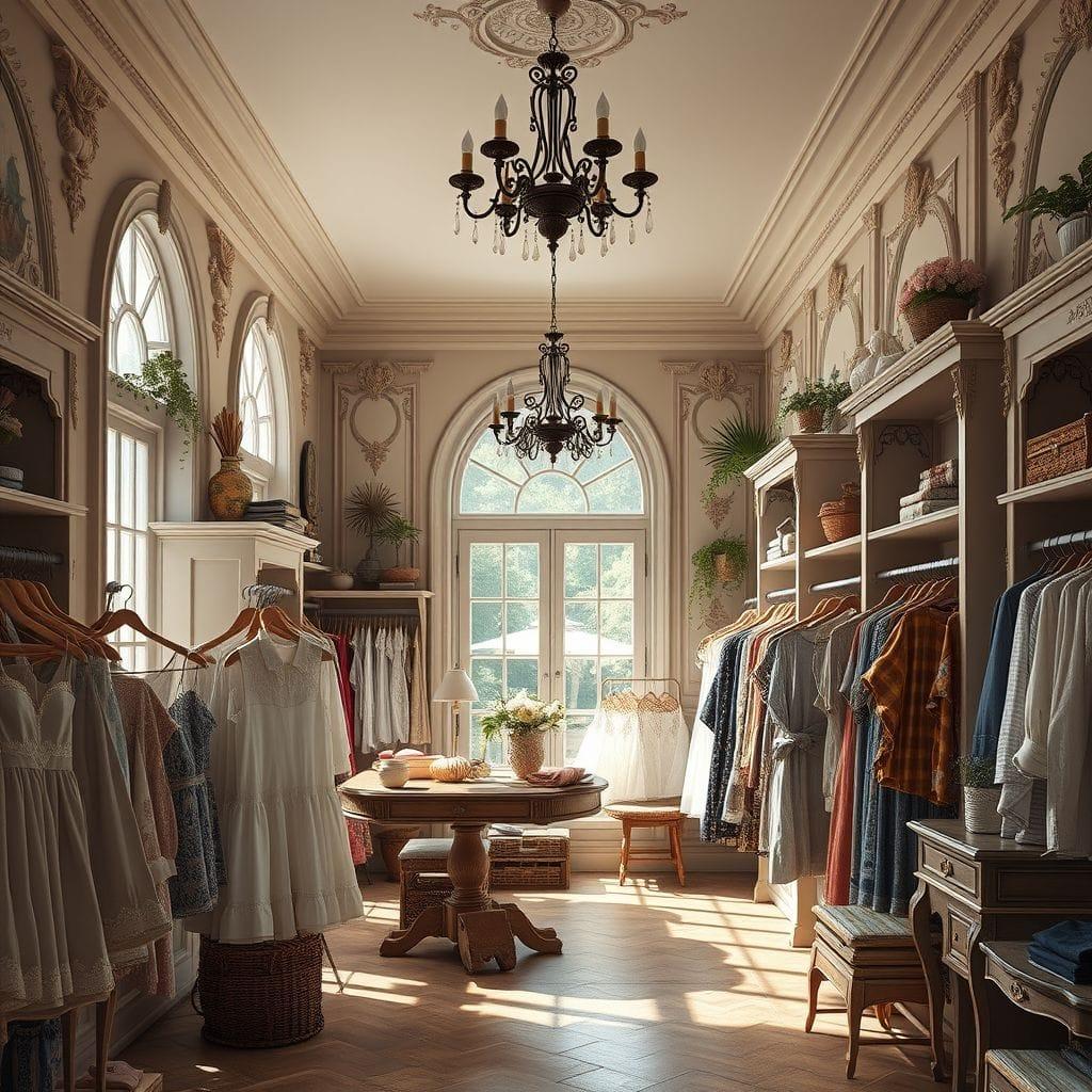 French Country Clothing Store design example 4