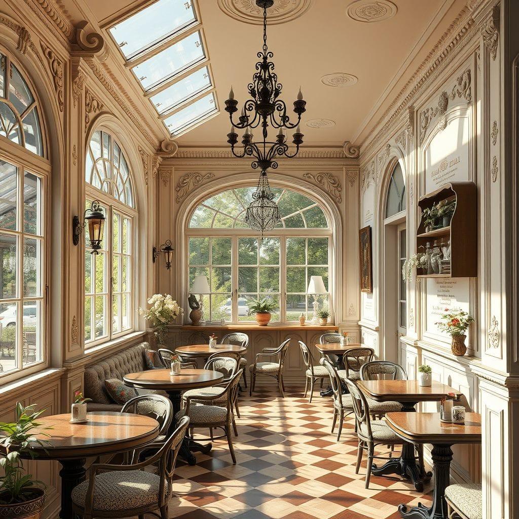 French Country Coffee Shop design example 1