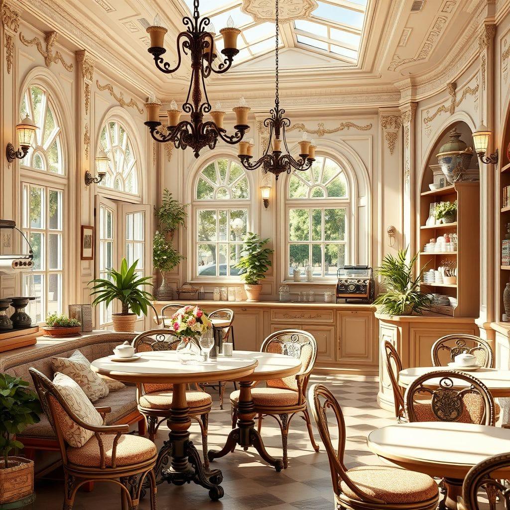 French Country Coffee Shop design example 2