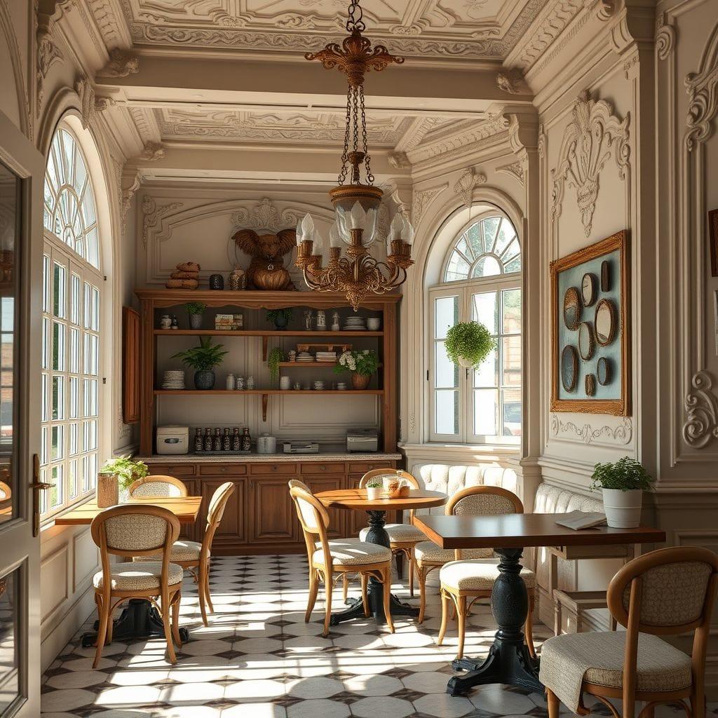 French Country Coffee Shop design example 4