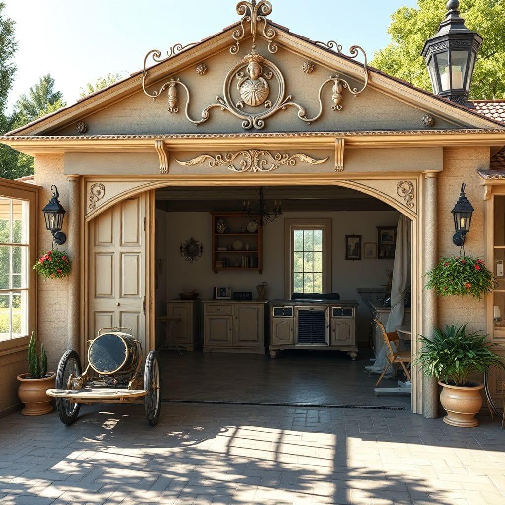 French Country Garage design example 2