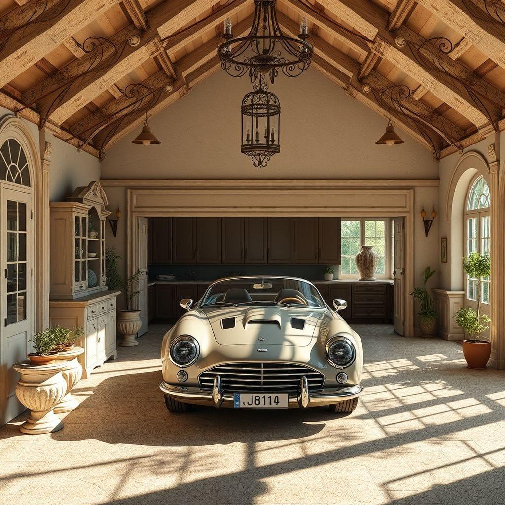 French Country Garage design example 3