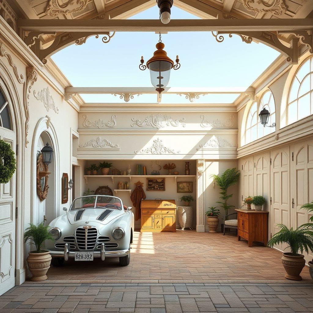 French Country Garage design example 4