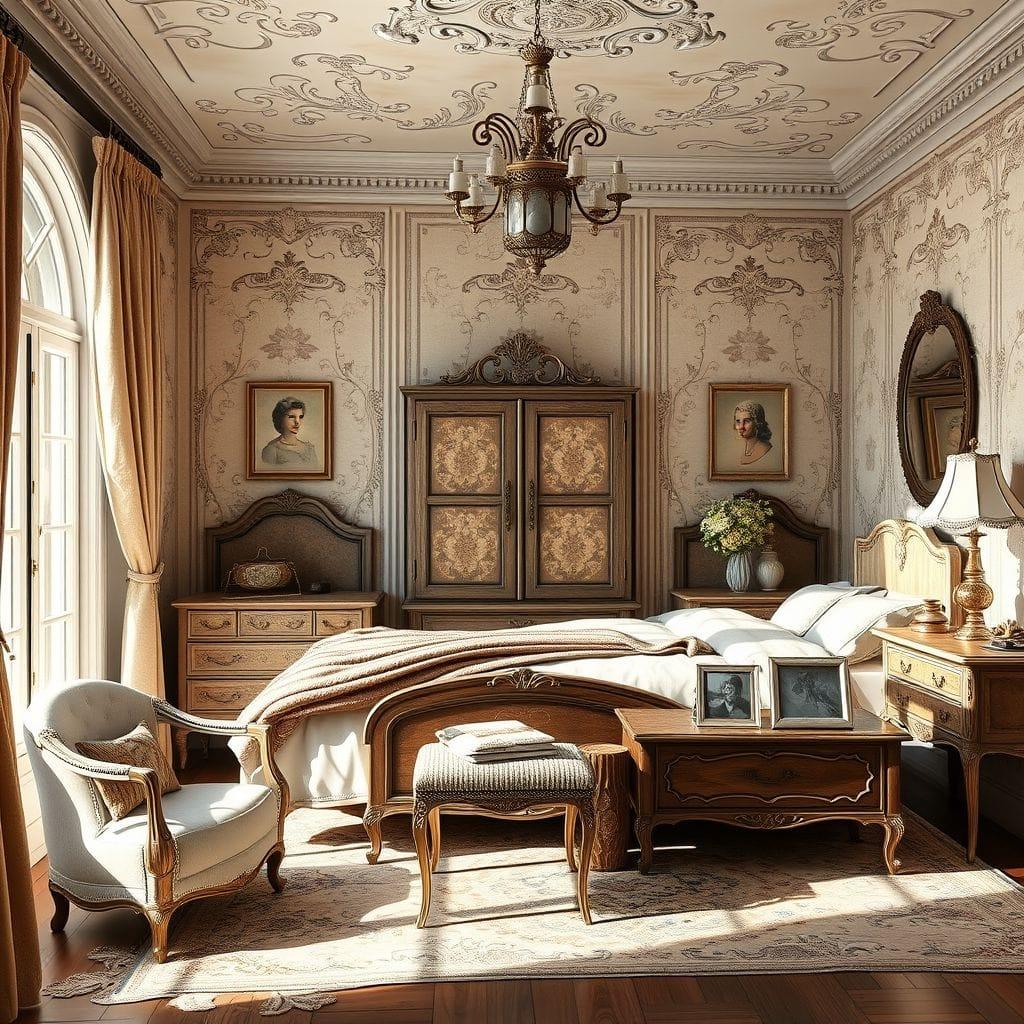 French Country Guest Room design example 4