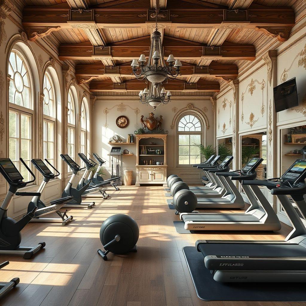 French Country Gym design example 1
