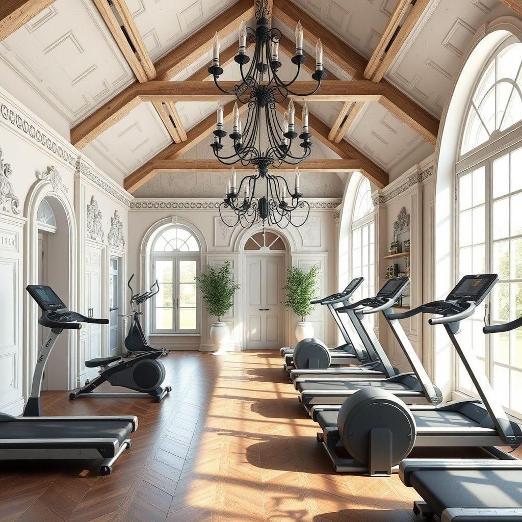 French Country Gym design example 2