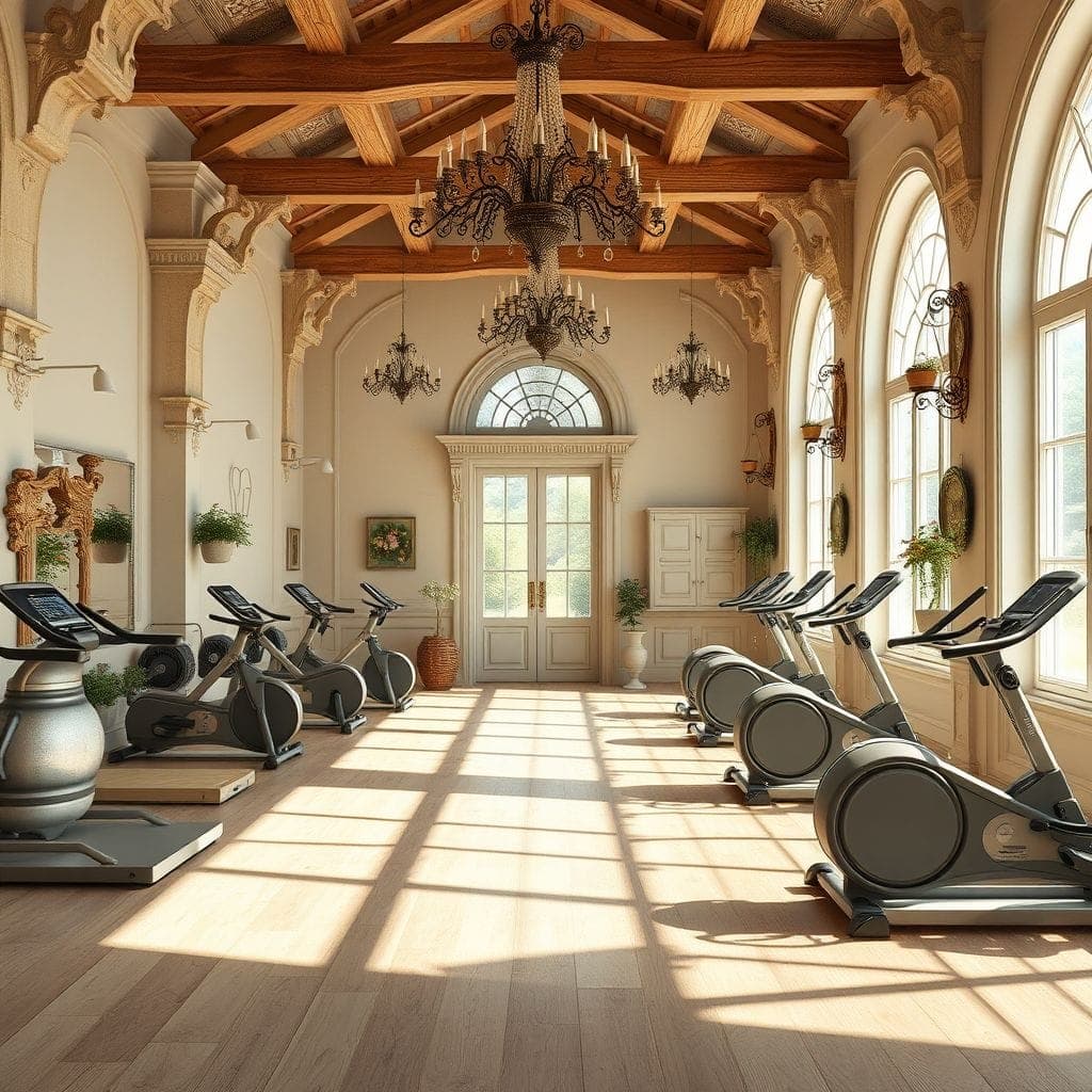 French Country Gym design example 3