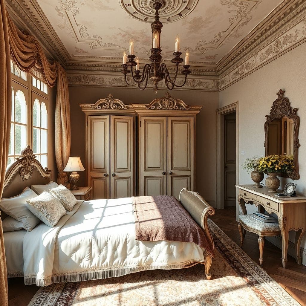French Country Hotel Room design example 1