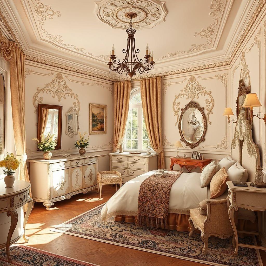 French Country Hotel Room design example 3