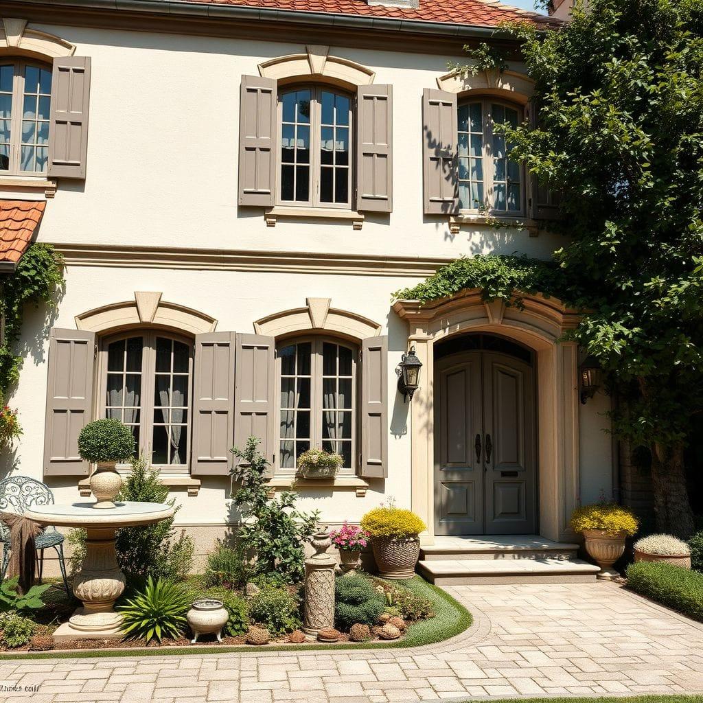 French Country House Exterior design example 4