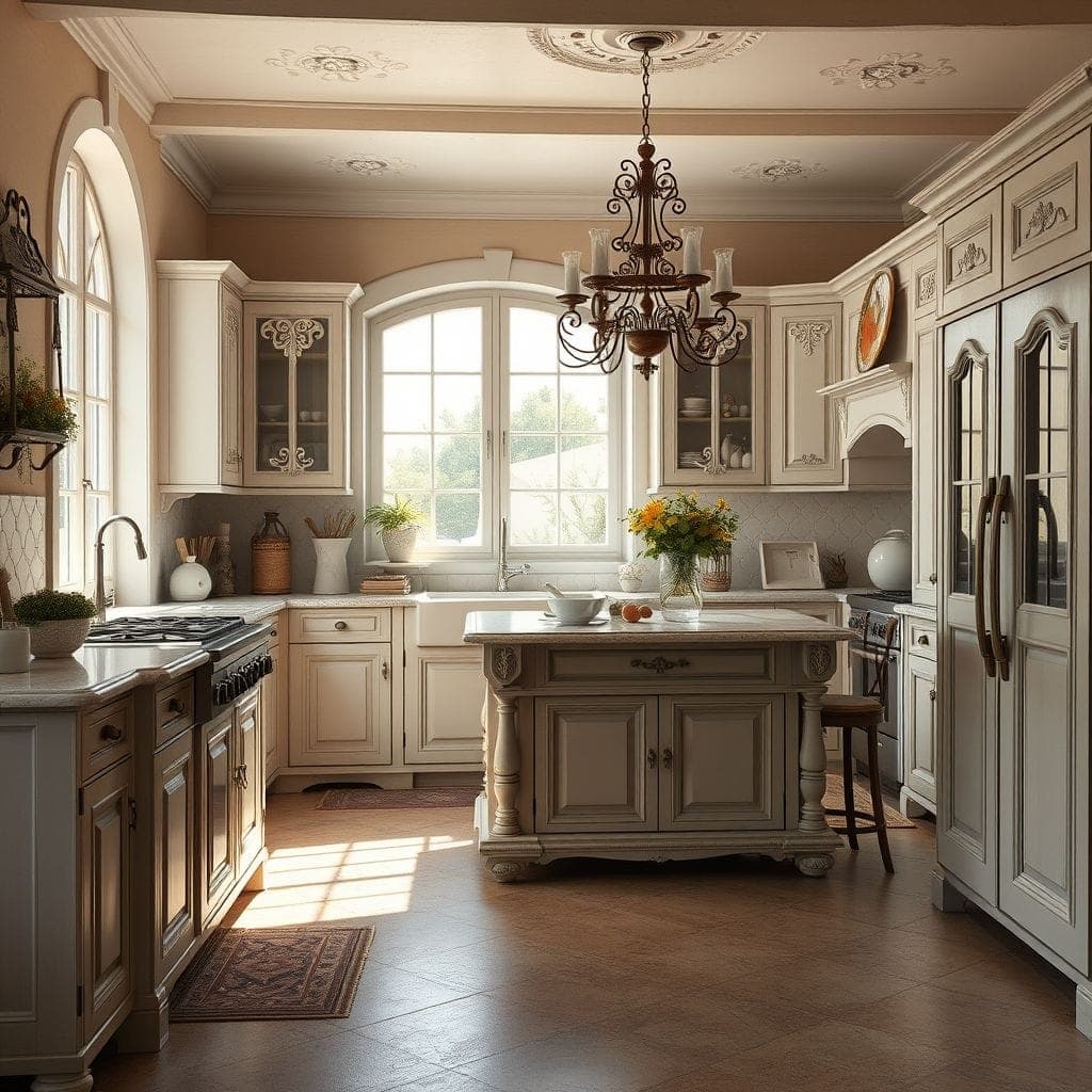 French Country Kitchen design example 4