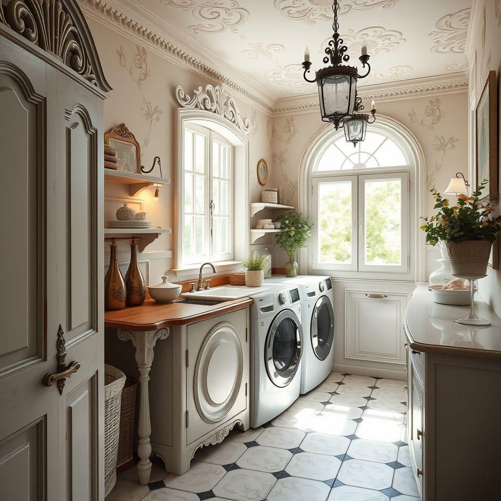 French Country Laundry Room design example 1