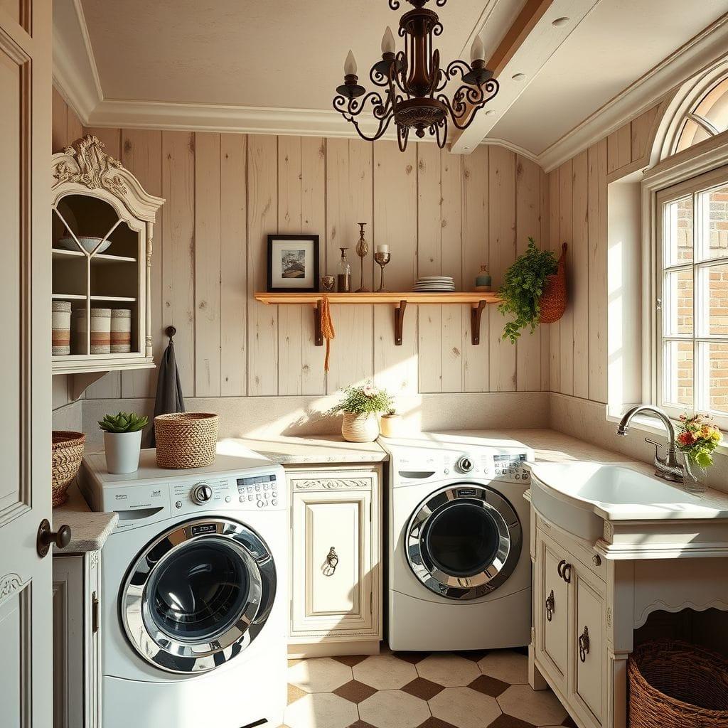 French Country Laundry Room design example 2