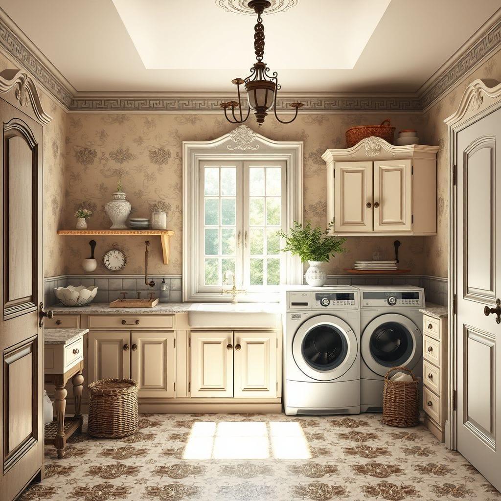 French Country Laundry Room design example 3